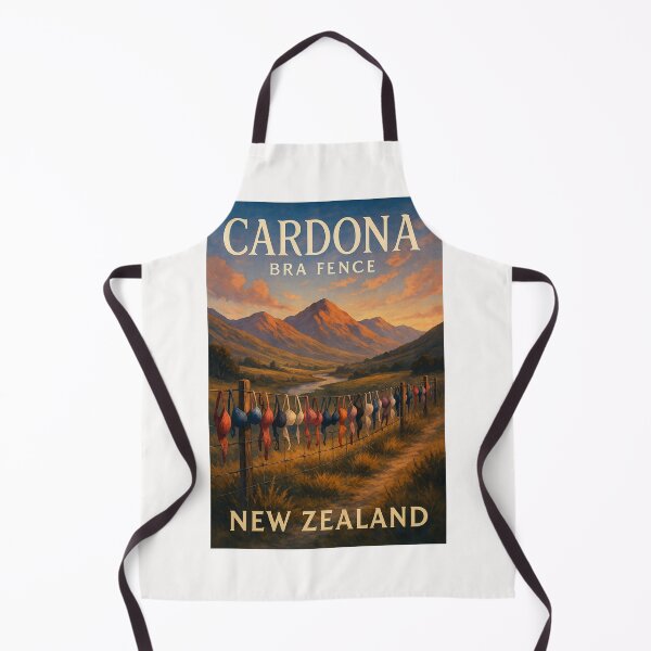 Item preview, Cardrona Bra Fence at Dusk, Crown Range, New Zealand designed and sold by Places On Earth.