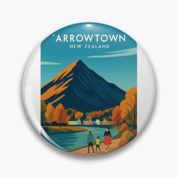 Item preview, Autumn in Arrowtown, Queenstown Lakes District designed and sold by Places On Earth.