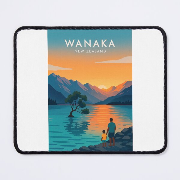 Item preview, Sunset at Lake Wānaka, South Island, New Zealand designed and sold by Places On Earth.