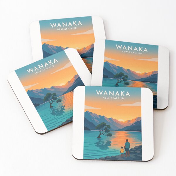 Item preview, Sunset at Lake Wānaka, South Island, New Zealand designed and sold by Places On Earth.