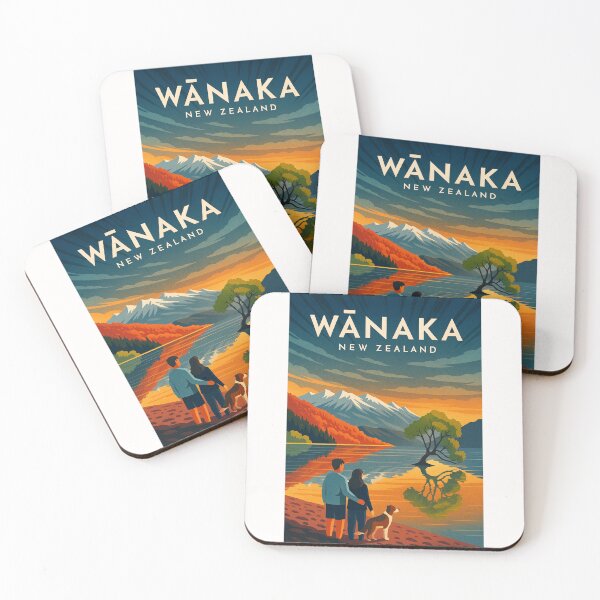 Item preview, Lake Wānaka Autumn View, Otago Region designed and sold by Places On Earth.