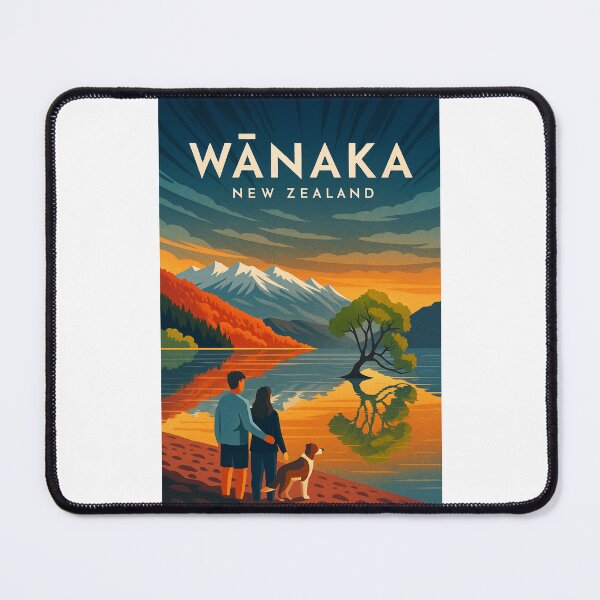 Item preview, Lake Wānaka Autumn View, Otago Region designed and sold by Places On Earth.
