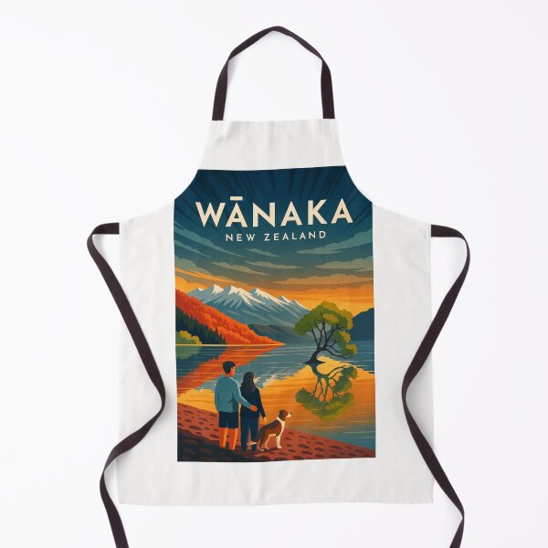 Item preview, Lake Wānaka Autumn View, Otago Region designed and sold by Places On Earth.