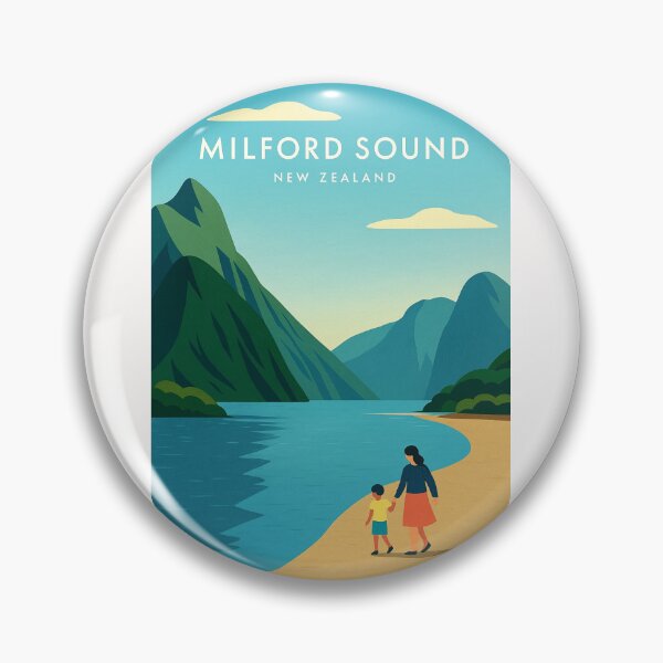Item preview, Milford Sound Beach Walk, Fiordland, New Zealand designed and sold by Places On Earth.
