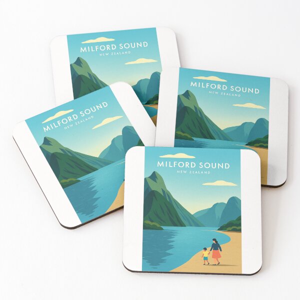 Item preview, Milford Sound Beach Walk, Fiordland, New Zealand designed and sold by Places On Earth.