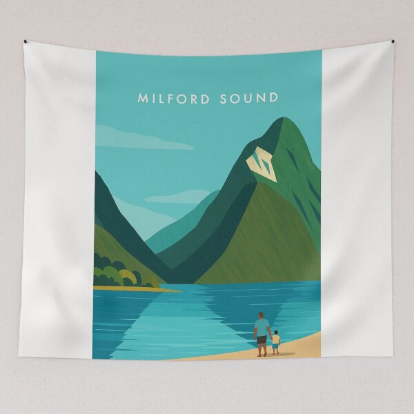 Item preview, Mitre Peak Reflections, Milford Sound, New Zealand designed and sold by Places On Earth.