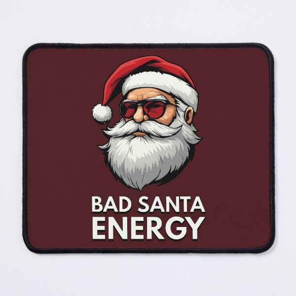 Item preview, Bad Santa Energy – Funny Christmas Illustration designed and sold by alijun.