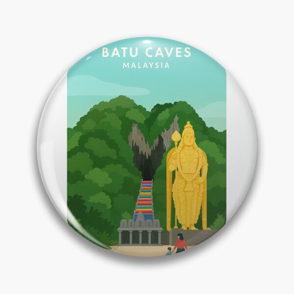 Item preview, Batu Caves Rainbow Steps, Selangor, Malaysia designed and sold by Aryabek.