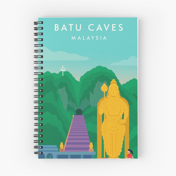 Item preview, Batu Caves and Murugan Statue, Malaysia designed and sold by Aryabek.