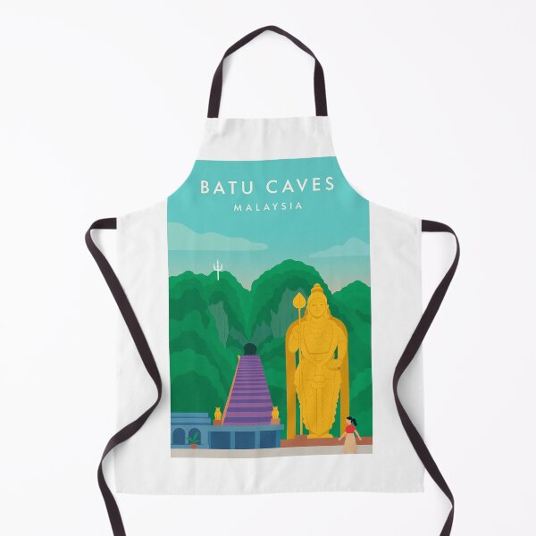 Item preview, Batu Caves and Murugan Statue, Malaysia designed and sold by Aryabek.