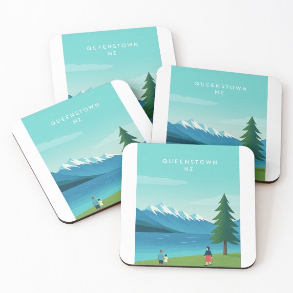 Item preview, Alpine Lakeside at Queenstown, South Island NZ designed and sold by Aryabek.