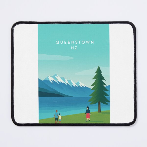 Item preview, Alpine Lakeside at Queenstown, South Island NZ designed and sold by Aryabek.