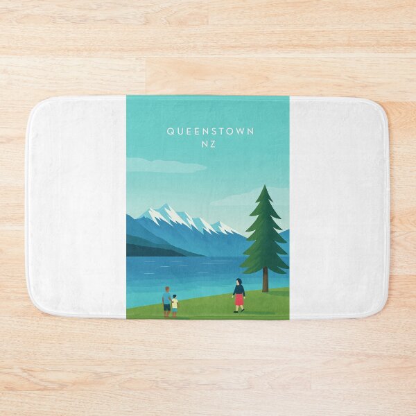 Item preview, Alpine Lakeside at Queenstown, South Island NZ designed and sold by Aryabek.