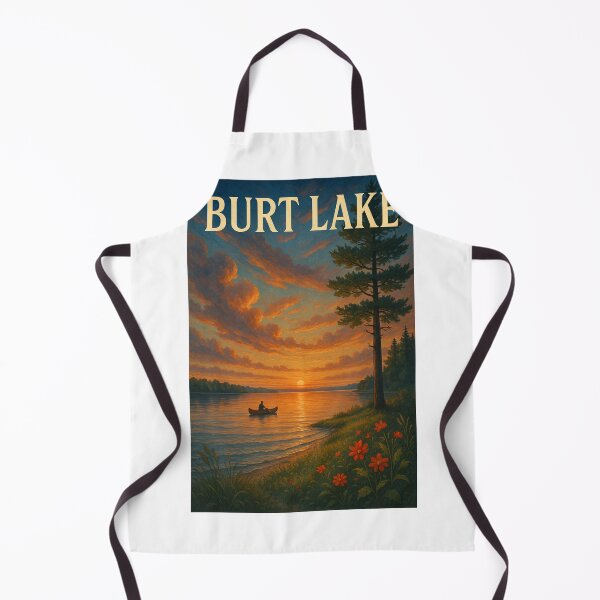 Item preview, Sunset Canoe on Burt Lake, Michigan designed and sold by Aryabek.