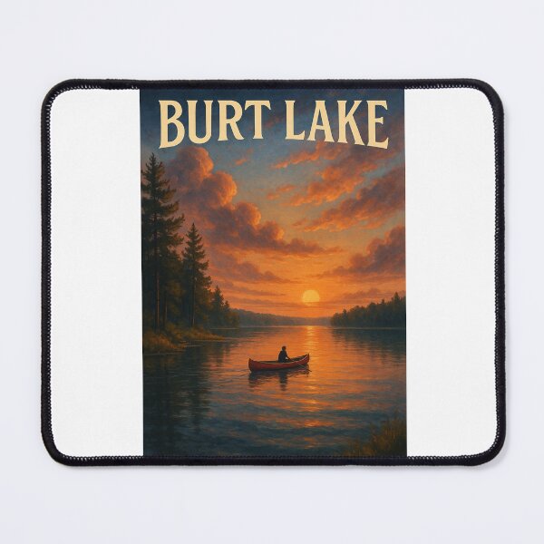 Item preview, Evening Canoe Ride on Burt Lake, Northern Michigan designed and sold by Aryabek.
