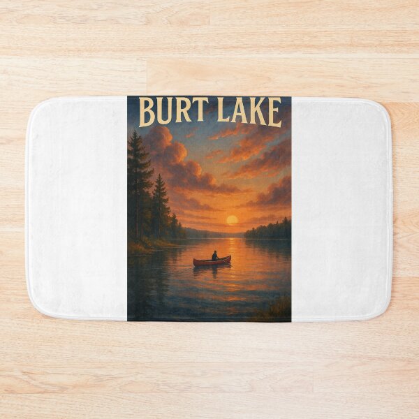 Item preview, Evening Canoe Ride on Burt Lake, Northern Michigan designed and sold by Aryabek.