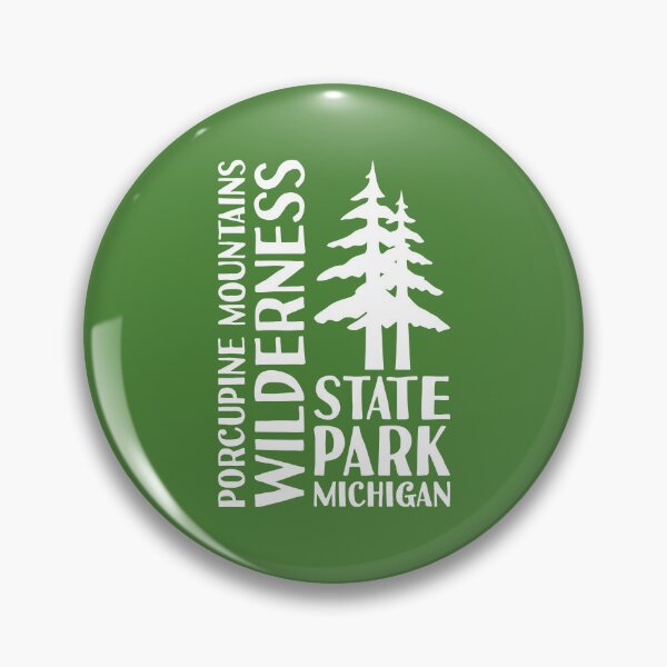 Item preview, Porcupine Mountains Wilderness State Park Michigan Pines W designed and sold by bivenart.