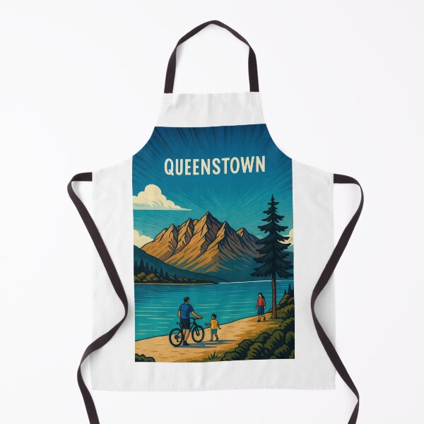 Item preview, Queenstown Lakeside Bike Path, The Remarkables designed and sold by Aryabek.