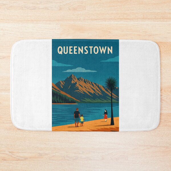 Item preview, Lakeshore Stroll in Queenstown, Otago New Zealand designed and sold by Aryabek.