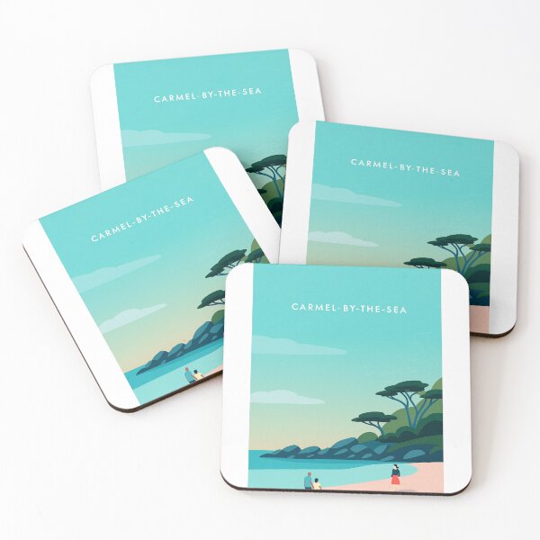 Item preview, Coastal Stroll at Carmel-by-the-Sea, California designed and sold by Aryabek.