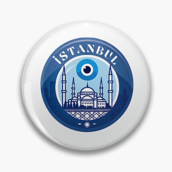 Item preview, Istanbul Blue Mosque & Evil Eye Design designed and sold by asliberry.
