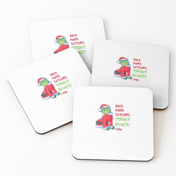 Item preview, Rock Paper Scissors Grinch Christmas  designed and sold by Hanhnguyensen.
