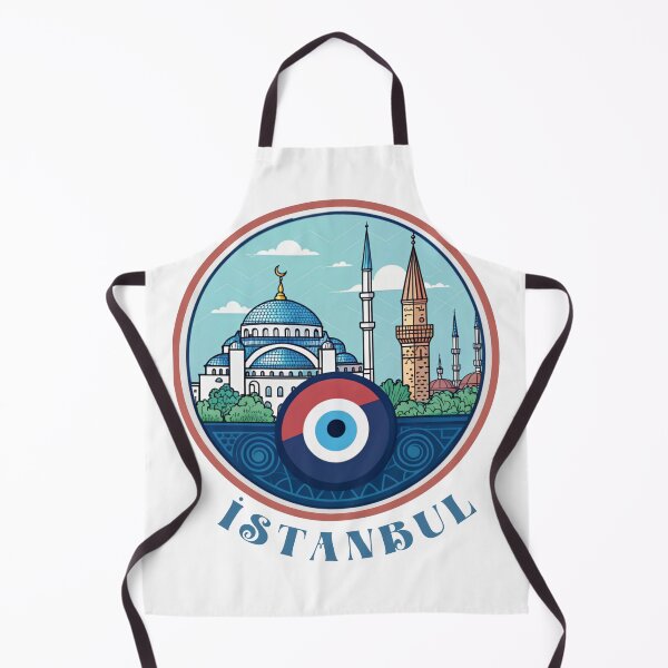 Item preview, Istanbul Mosque & Evil Eye Souvenir Art designed and sold by asliberry.