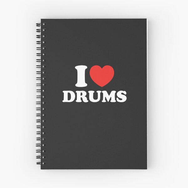 Item preview, I Love Drums designed and sold by shitpostee.