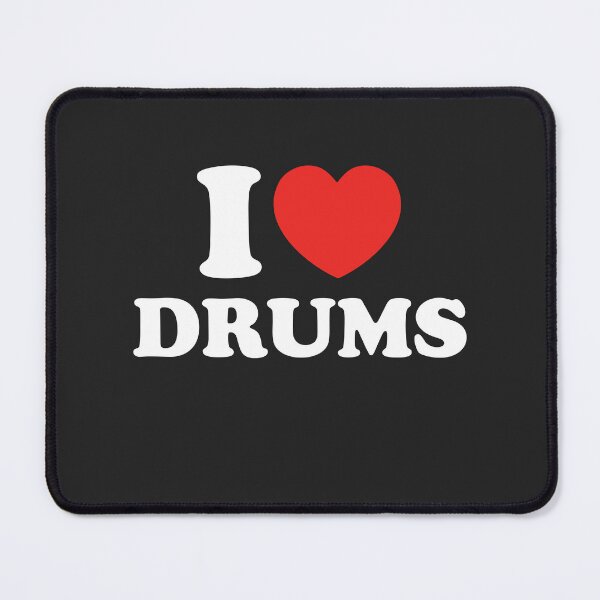 Item preview, I Love Drums designed and sold by shitpostee.