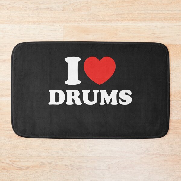 Item preview, I Love Drums designed and sold by shitpostee.