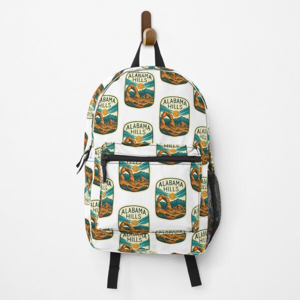 Item preview, Retro Badge of Alabama Hills, Lone Pine California designed and sold by Aryabek.