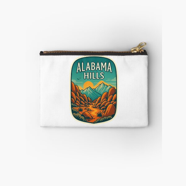 Item preview, Vintage Sunset Badge of Alabama Hills, Eastern Sierra designed and sold by Aryabek.