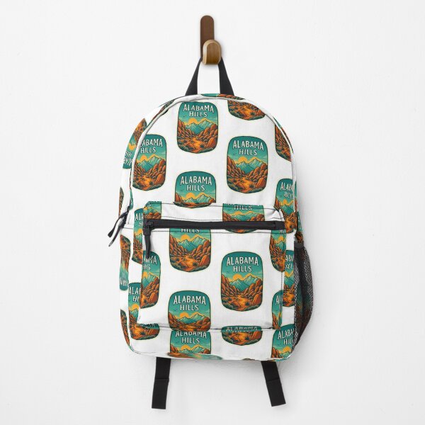 Item preview, Vintage Sunset Badge of Alabama Hills, Eastern Sierra designed and sold by Aryabek.