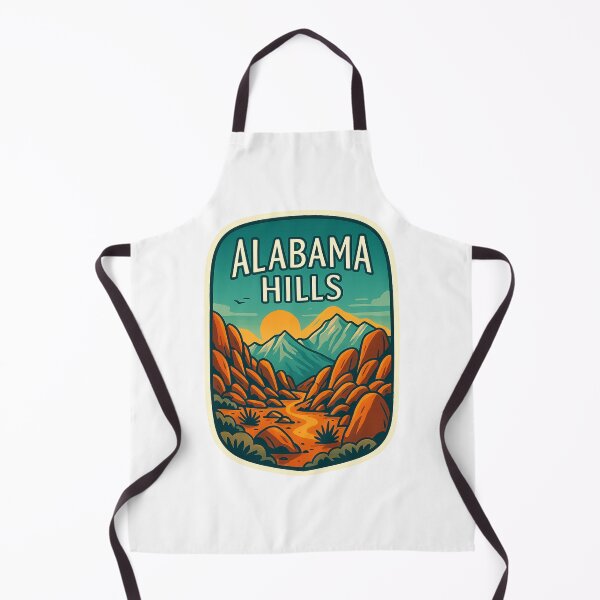 Item preview, Vintage Sunset Badge of Alabama Hills, Eastern Sierra designed and sold by Aryabek.