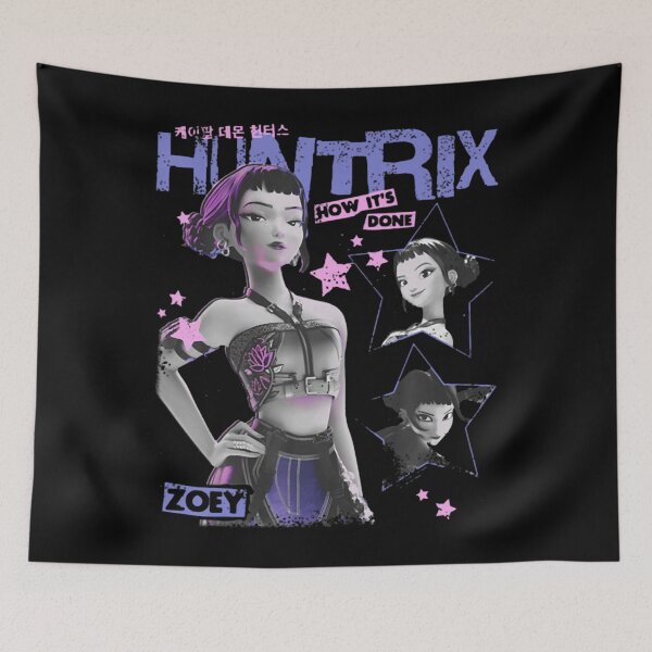 Item preview, Huntrix Zoey How It'S Done Retro designed and sold by DelaciaJam.