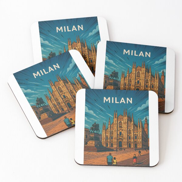Item preview, Duomo Square, Milan Italy at Sunset designed and sold by Aryabek.