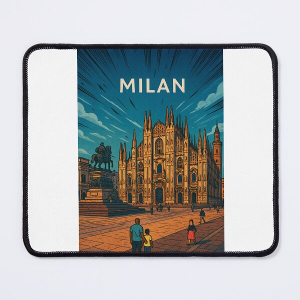 Item preview, Duomo Square, Milan Italy at Sunset designed and sold by Aryabek.