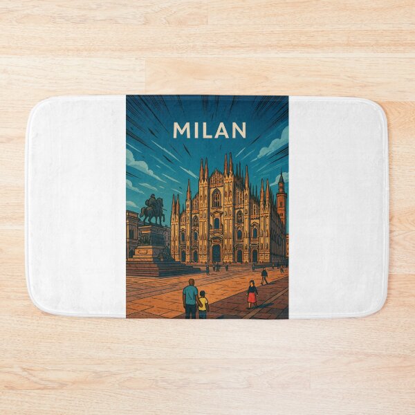 Item preview, Duomo Square, Milan Italy at Sunset designed and sold by Aryabek.