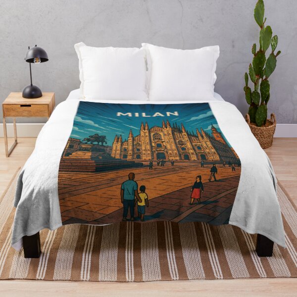 Item preview, Duomo Square, Milan Italy at Sunset designed and sold by Aryabek.