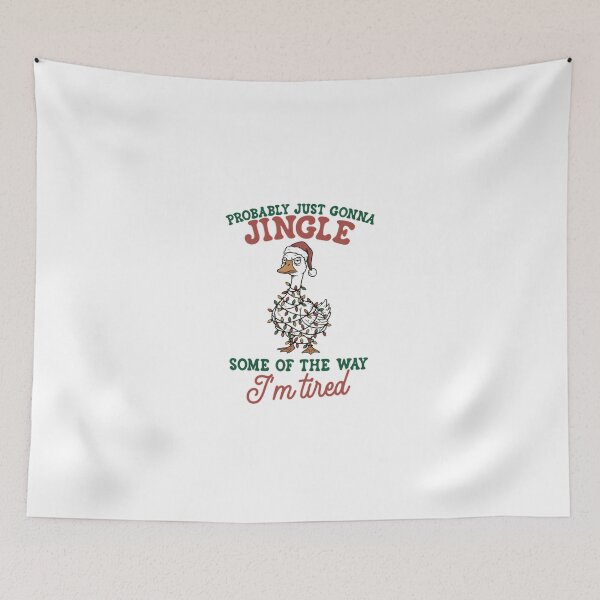 Item preview, Funny Sarcastic Christmas Goose Tired Holiday Humor Quote designed and sold by Hanhnguyensen.