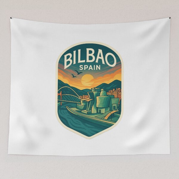 Item preview, Sunset Over Guggenheim Museum in Bilbao, Spain designed and sold by Aryabek.