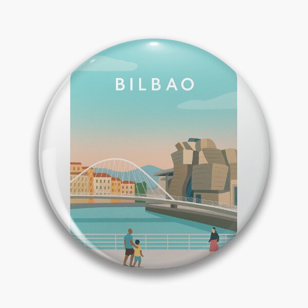 Item preview, Zubizuri Bridge and Guggenheim Museum, Bilbao designed and sold by Aryabek.