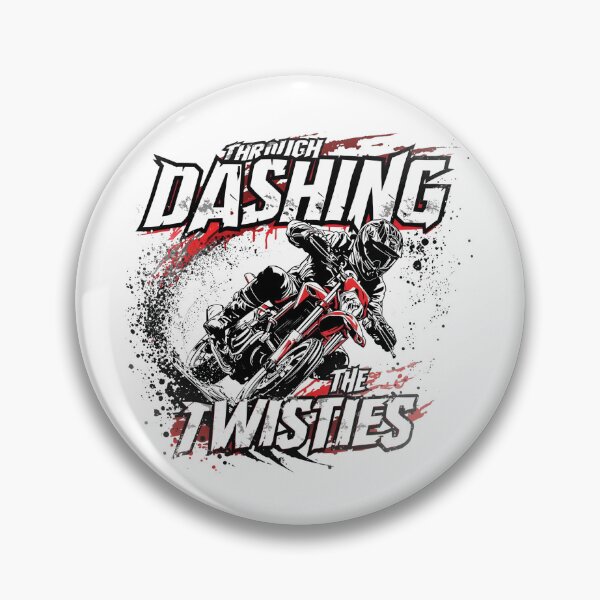 Item preview, Dashing Through The Twisties - Winter Motorcycle Lean Snow designed and sold by MotoRebel.