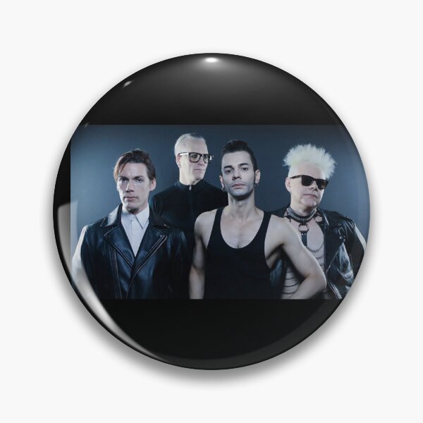 Item preview, Depeche Mode Retro Synthwave Portrait – Darkwave Music Legends Design designed and sold by Lexie Reed.