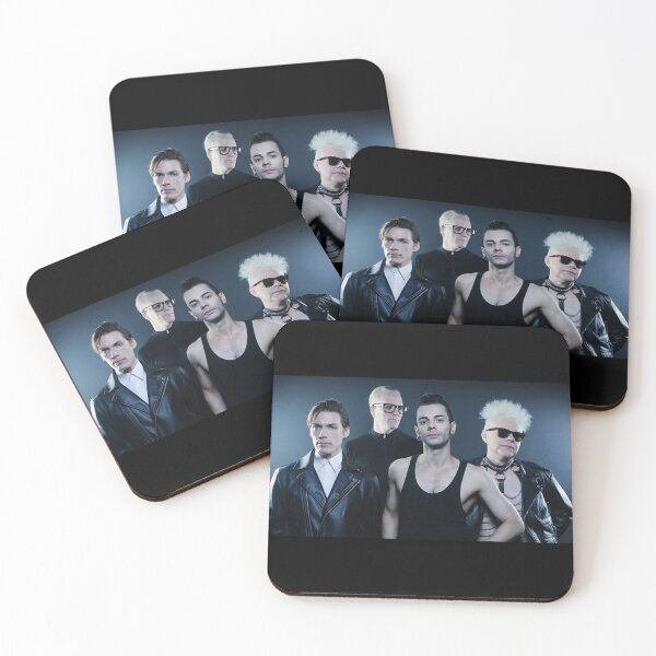 Item preview, Depeche Mode Retro Synthwave Portrait – Darkwave Music Legends Design designed and sold by Lexie Reed.