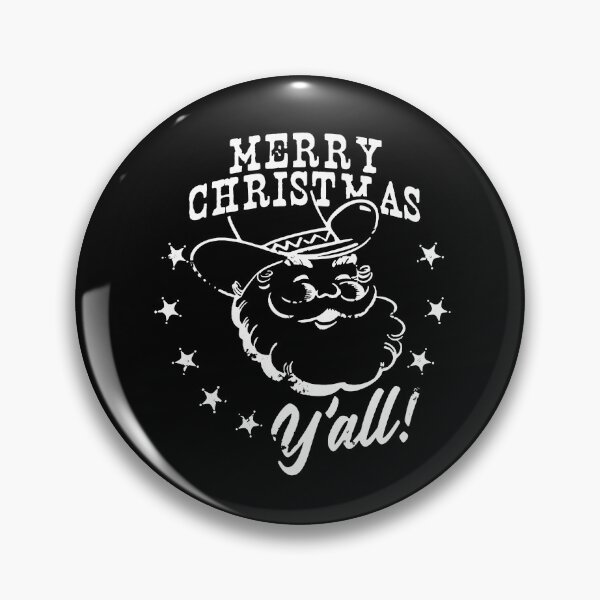 Item preview, Merry Christmas Y'all Cowboy Santa designed and sold by JuliWaddle240.