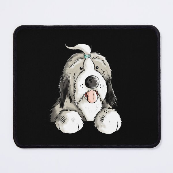 Item preview, Happy Bearded Collie Sticker designed and sold by hieuhieuquan.