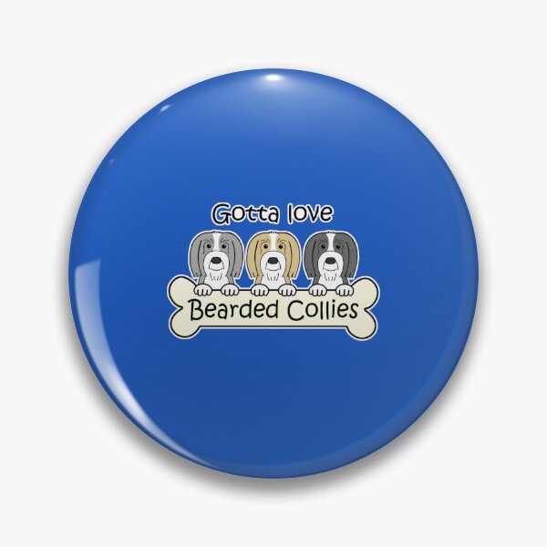 Item preview, Gotta Love Bearded Collies Sticker designed and sold by hieuhieuquan.