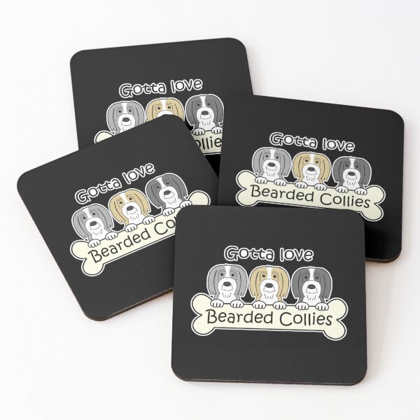 Item preview, Gotta Love Bearded Collies Sticker designed and sold by hieuhieuquan.