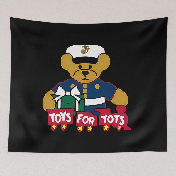 Item preview, Toys For Tots Logo Christmas designed and sold by Carolina Pacheco.